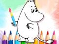 Παιχνίδι Βιβλίο ζωγραφικής: Moomin  σε απευθείας σύνδεση