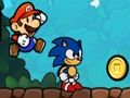 Παιχνίδι Super Mario και Sonic σε απευθείας σύνδεση Παιχνίδι Super Mario και Sonic σε απευθείας σύνδεση