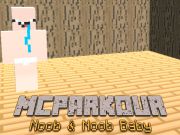 Παιχνίδι Mc parkour noob και noob μωρό σε απευθείας σύνδεση