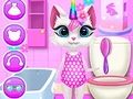 Παιχνίδι Καθημερινή Φροντίδα Kitty Unicorn  σε απευθείας σύνδεση