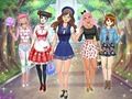 Παιχνίδι Ντύσιμο Anime Λυκείου σε απευθείας σύνδεση