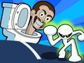 Παιχνίδι Stickman εναντίον Skibidi Toilet σε απευθείας σύνδεση
