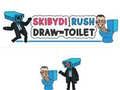 Παιχνίδι Skibydi Rush σύρετε στην τουαλέτα  σε απευθείας σύνδεση