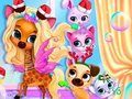 Παιχνίδι Bubble Party καλλωπισμού κατοικίδιων  σε απευθείας σύνδεση