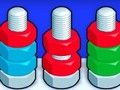 Παιχνίδι Nuts Puzzle: Ταξινόμηση κατά χρώμα  σε απευθείας σύνδεση