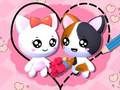 Παιχνίδι Love Cat Draw Puzzle  σε απευθείας σύνδεση