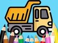 Παιχνίδι Βιβλίο ζωγραφικής: Dump-Truck  σε απευθείας σύνδεση