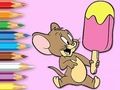 Παιχνίδι Βιβλίο ζωγραφικής: Ice Cream Jerry  σε απευθείας σύνδεση