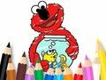 Παιχνίδι Βιβλίο ζωγραφικής: Elmo New Friend  σε απευθείας σύνδεση