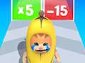 Παιχνίδι Epic Banana Run: Merge Master σε απευθείας σύνδεση