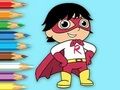 Παιχνίδι Βιβλίο ζωγραφικής: Super-Ryan  σε απευθείας σύνδεση