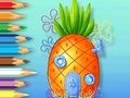Παιχνίδι Βιβλίο ζωγραφικής: Pineapple-House  σε απευθείας σύνδεση