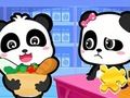 Παιχνίδι Παζλ: Baby Panda Supermarket  σε απευθείας σύνδεση
