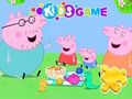 Παιχνίδι Παζλ: Peppa Pig Family Picnic  σε απευθείας σύνδεση