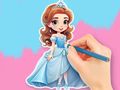 Παιχνίδι Βιβλίο ζωγραφικής: Chibi Princess  σε απευθείας σύνδεση