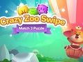 Παιχνίδι Τρελή Ζωολογικός Swipe Match 3 Παζλ σε απευθείας σύνδεση