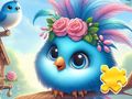 Παιχνίδι Παζλ: Cute Blue Bird  σε απευθείας σύνδεση