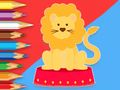 Παιχνίδι Βιβλίο ζωγραφικής: Circus-Lion  σε απευθείας σύνδεση