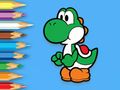 Παιχνίδι Βιβλίο ζωγραφικής: Yoshi Fishing Time  σε απευθείας σύνδεση