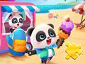 Παιχνίδι Παζλ: Baby Panda Ice Cream Car  σε απευθείας σύνδεση
