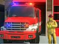 Παιχνίδι Προσομοιωτής οδήγησης πυροσβεστικού οχήματος  σε απευθείας σύνδεση