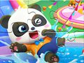 Παιχνίδι Παζλ: Water Park Baby Panda  σε απευθείας σύνδεση