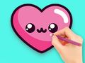 Παιχνίδι Βιβλίο ζωγραφικής: Lovely Heart  σε απευθείας σύνδεση