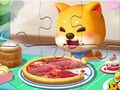 Παιχνίδι Παζλ: Pizza Dog  σε απευθείας σύνδεση