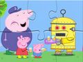 Παιχνίδι Παζλ: Peppa Robot  σε απευθείας σύνδεση