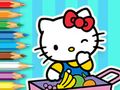 Παιχνίδι Βιβλίο ζωγραφικής: Hello Kitty Market  σε απευθείας σύνδεση