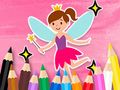 Παιχνίδι Βιβλίο ζωγραφικής: Little Pretty Fairy  σε απευθείας σύνδεση