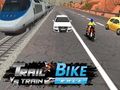 Παιχνίδι Trail Bike vs τρένων αγώνα σε απευθείας σύνδεση