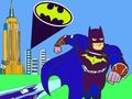 Παιχνίδι Χρωματισμός κινουμένων σχεδίων Batman  σε απευθείας σύνδεση