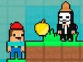 Παιχνίδι Noob εναντίον Hacker Gold Apple  σε απευθείας σύνδεση