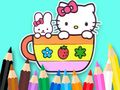 Παιχνίδι Βιβλίο ζωγραφικής: Kitty Cup  σε απευθείας σύνδεση