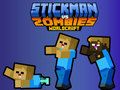 Παιχνίδι Stickman εναντίον Ζόμπι WorldCraft σε απευθείας σύνδεση