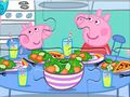 Παιχνίδι Παζλ: Peppa Dinner Time σε απευθείας σύνδεση