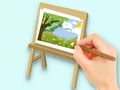 Παιχνίδι Βιβλίο ζωγραφικής: Paysage Drawing Board  σε απευθείας σύνδεση