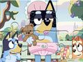 Παιχνίδι Παζλ: Bluey Play Time  σε απευθείας σύνδεση
