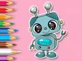 Παιχνίδι Βιβλίο ζωγραφικής: Smile Robot  σε απευθείας σύνδεση