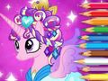 Παιχνίδι Βιβλίο ζωγραφικής: Pony Princess  σε απευθείας σύνδεση