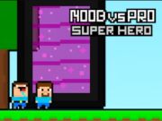 Παιχνίδι Noob εναντίον Pro Super Hero  σε απευθείας σύνδεση