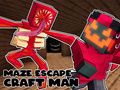 Παιχνίδι Maze Escape: Craft Man σε απευθείας σύνδεση