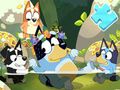 Παιχνίδι Παζλ: Bluey Pool Spa  σε απευθείας σύνδεση