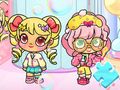 Παιχνίδι Παζλ: Avatar World Candy Girl  σε απευθείας σύνδεση
