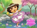 Παιχνίδι Παζλ: Dora Lake Dance  σε απευθείας σύνδεση