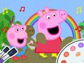 Παιχνίδι Βιβλίο ζωγραφικής: Peppa Pig Muddy Funny  σε απευθείας σύνδεση