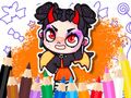 Παιχνίδι Βιβλίο ζωγραφικής: Avatar World Cute Devil  σε απευθείας σύνδεση