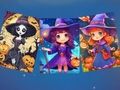 Παιχνίδι Τρομακτικό παζλ Halloween  σε απευθείας σύνδεση