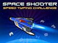 Παιχνίδι Space Shooter: Πρόκληση για την πληκτρολόγηση ταχύτητας σε απευθείας σύνδεση